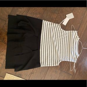 1state.net striped blouse, size xs